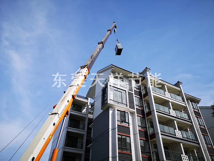 横江公司拆迁安置区首期工程空气源热泵热水工程 横江公司拆迁安置区首期工程空气源热泵热水工程