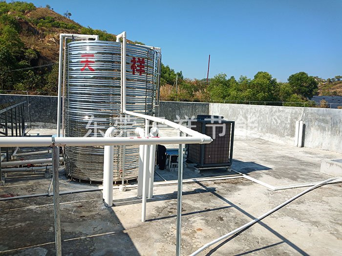 汕尾太阳能热水工程空气能辅热系统
