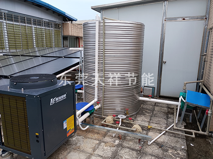 太阳能热水系统改造后