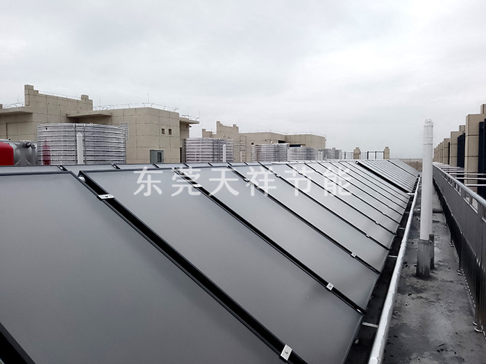 太阳能联合空气能热泵热水工程 太阳能联合空气能热泵热水工程