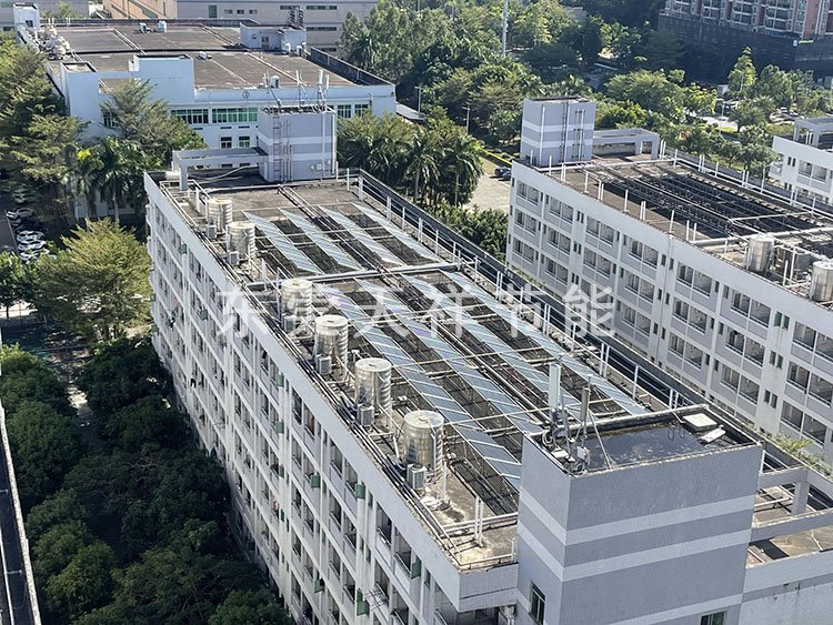 惠州工厂宿舍真空管太阳能热水系统 惠州工厂宿舍真空管太阳能热水系统