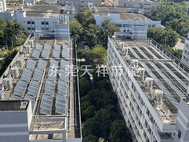 惠州工厂宿舍真空管太阳能热水系统 惠州工厂宿舍真空管太阳能热水系统